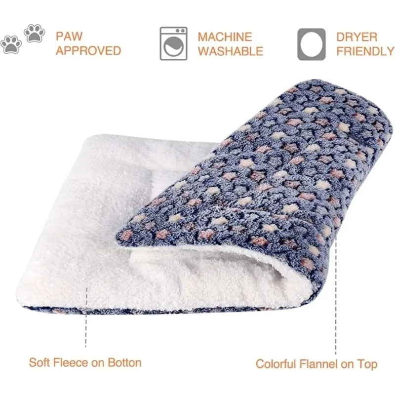 Thickened Flannel Cat And Dog Sleeping Mat