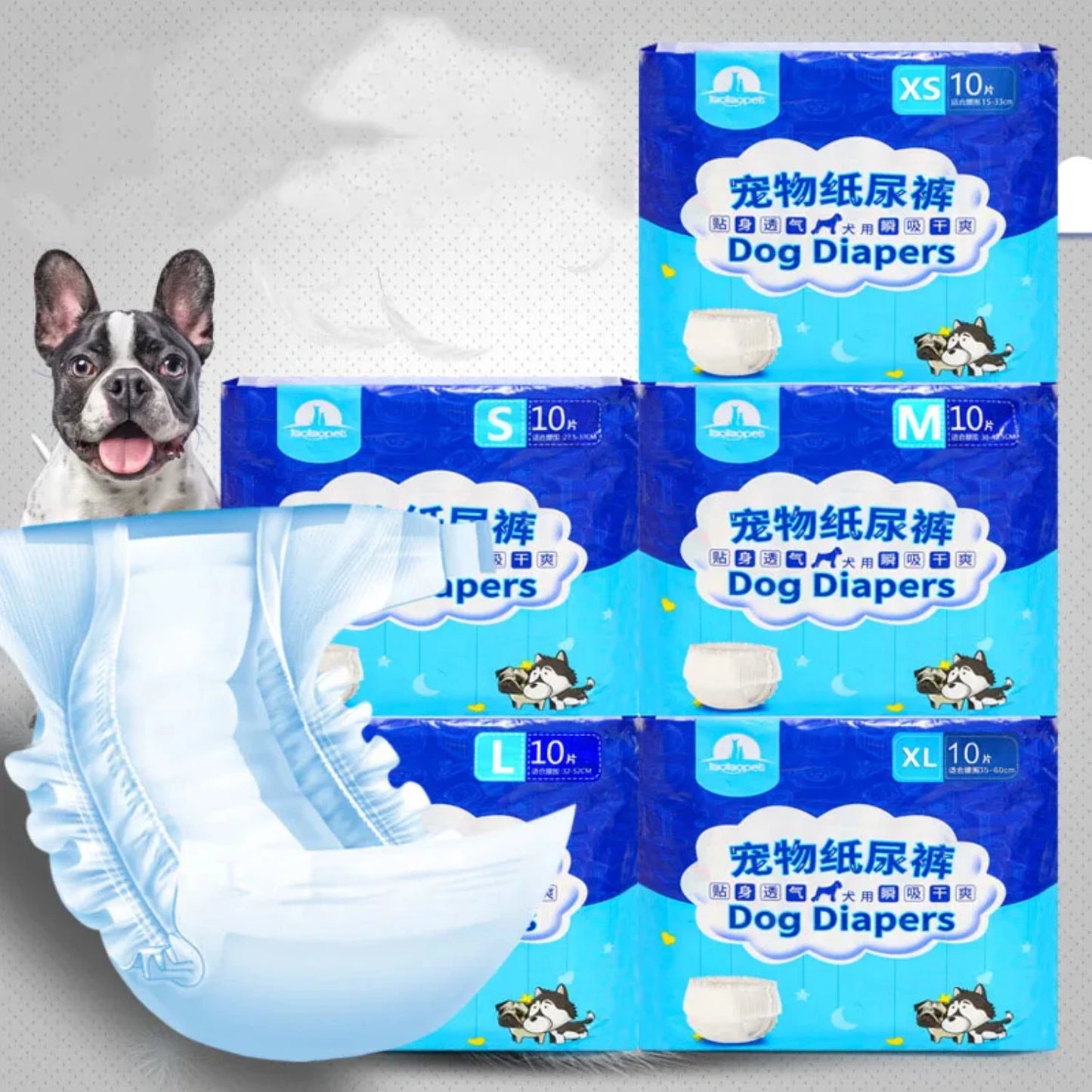 Super Absorbent Disposable Pet Diaper Nappies For Cat And Dog