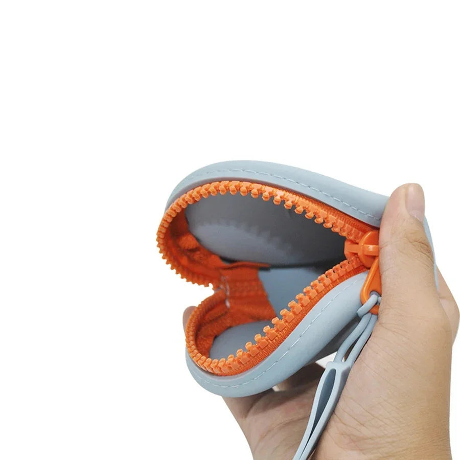 Silicone Dog Treat Pouch Waterproof Outdoor Training Bag