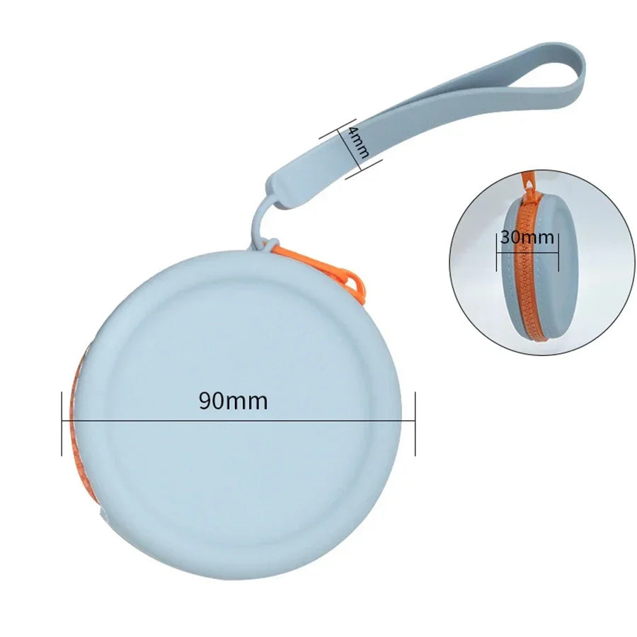 Silicone Dog Treat Pouch Waterproof Outdoor Training Bag