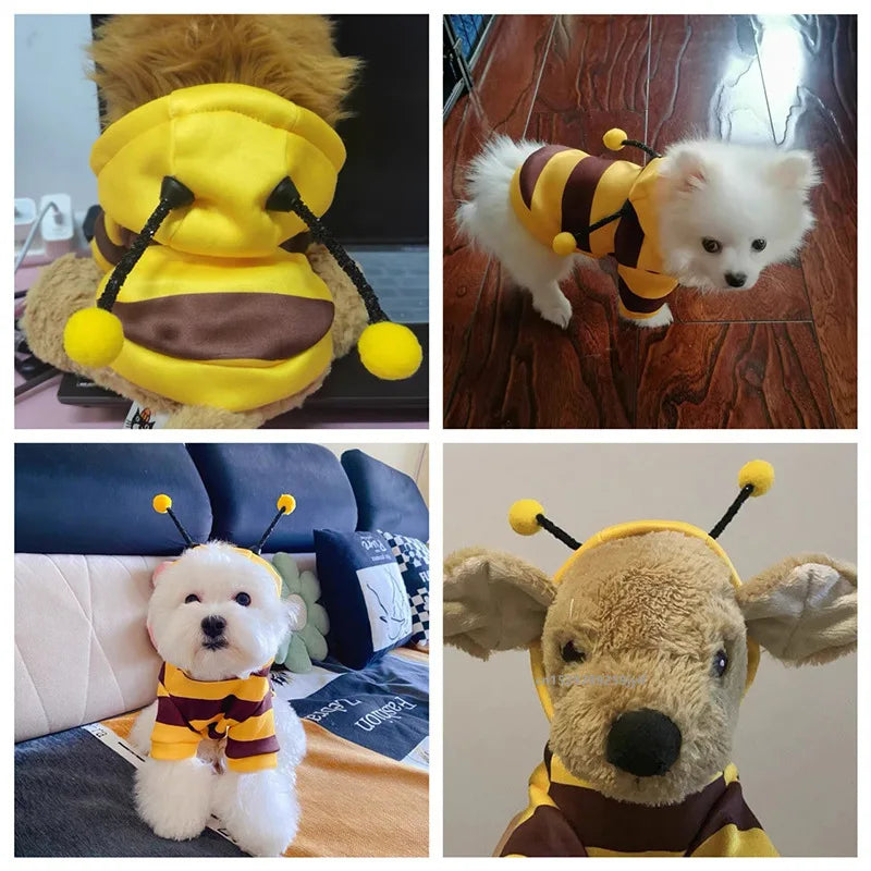 Adorable Animal Pattern Puppy Coat For Small Dogs