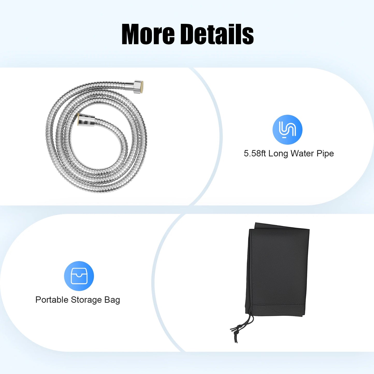 Portable Water Tank For Camping Roof Rack Shower System