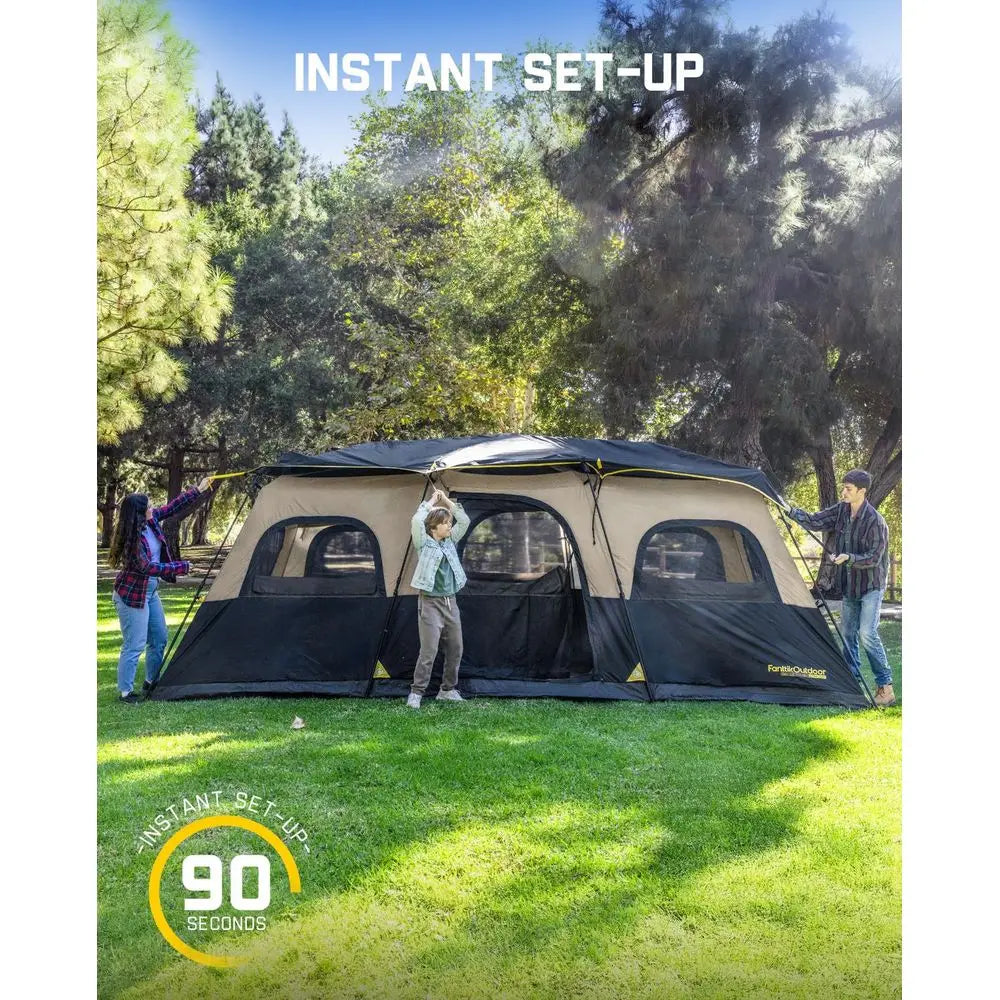 YTYIN Instant Cabin Tent For Large Groups, Fast Setup