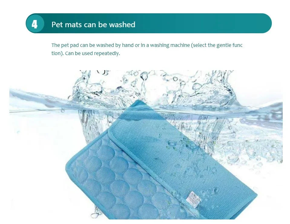 Dog Cooling Mat Self Cooling Pad For Pets Durable And Comfortable