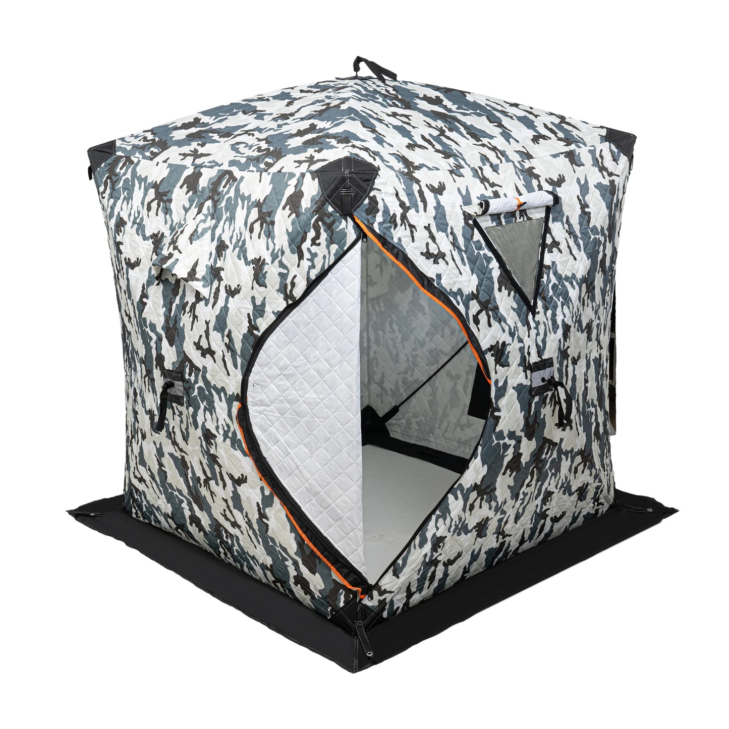 Bymaocar Ice Fishing Tent Outdoor Thermal Shelter Dual Zipper Windproof