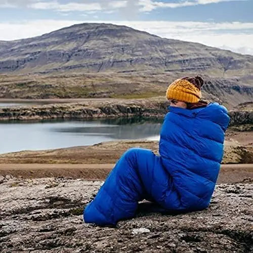 YTYIN Envelope Sleeping Bag 4 Season Down Cotton Indoor Outdoor