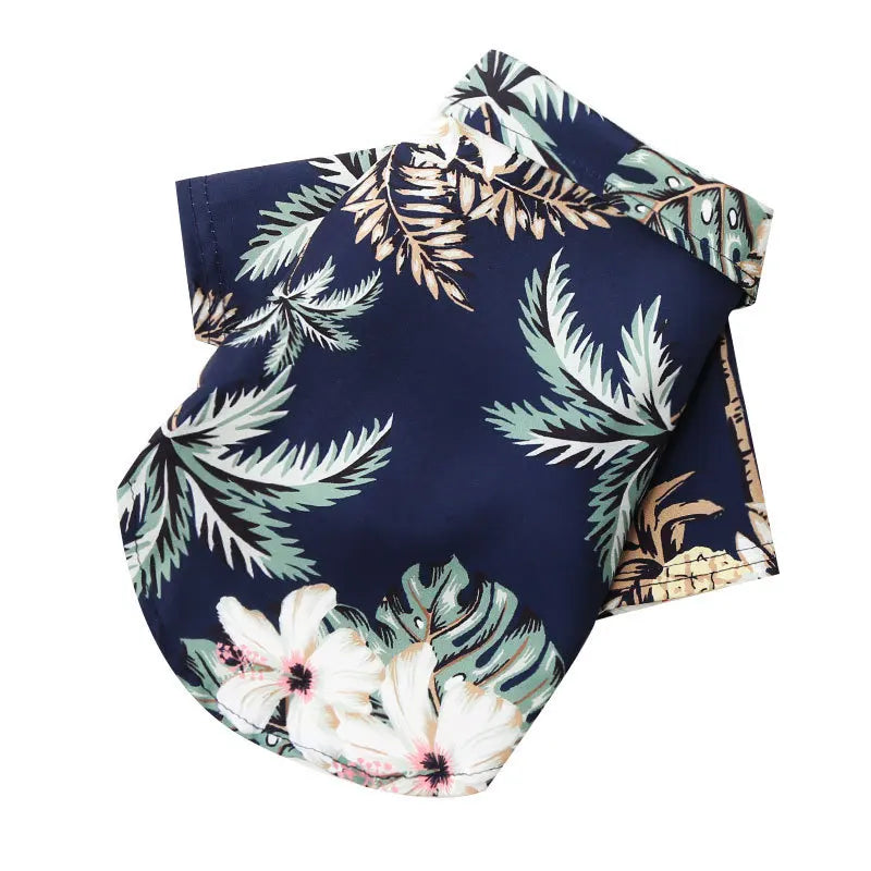 Hawaiian Style Summer Dog Shirt For Small And Medium Dogs