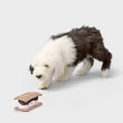 Plush Dog Chew Toy Fetch Interactive Animal Shape For Pets
