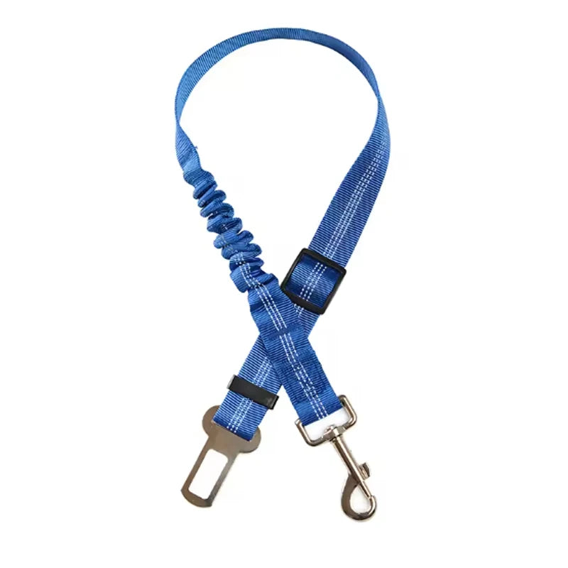 Dog Safety Car Seat Belt Leash With Elastic Traction