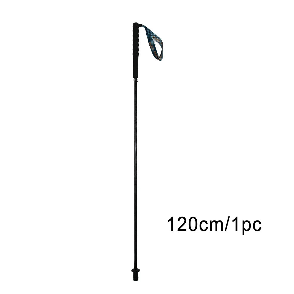 OKHEALING Ultra Light Trekking Poles Folding Carbon Fiber
