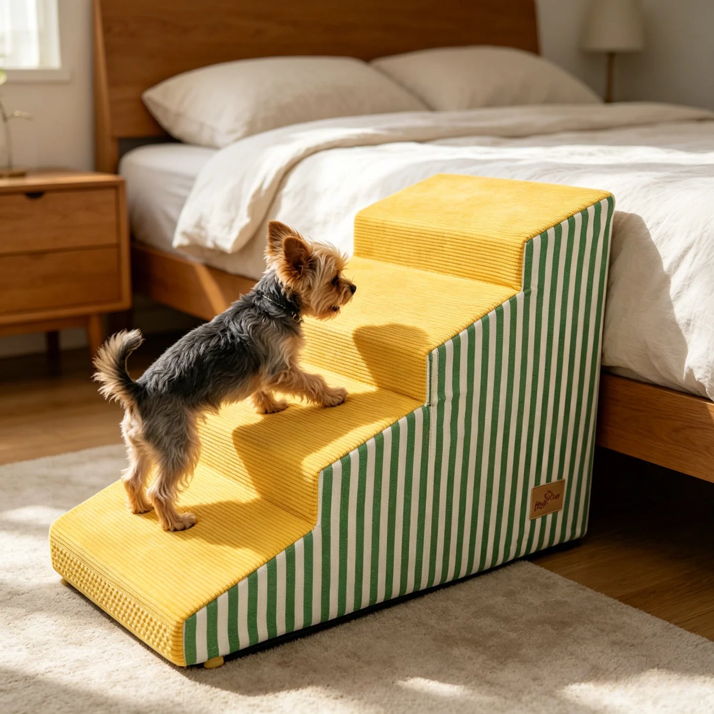 Dog Bed And Sofa Stairs With High Density Foam Ramp