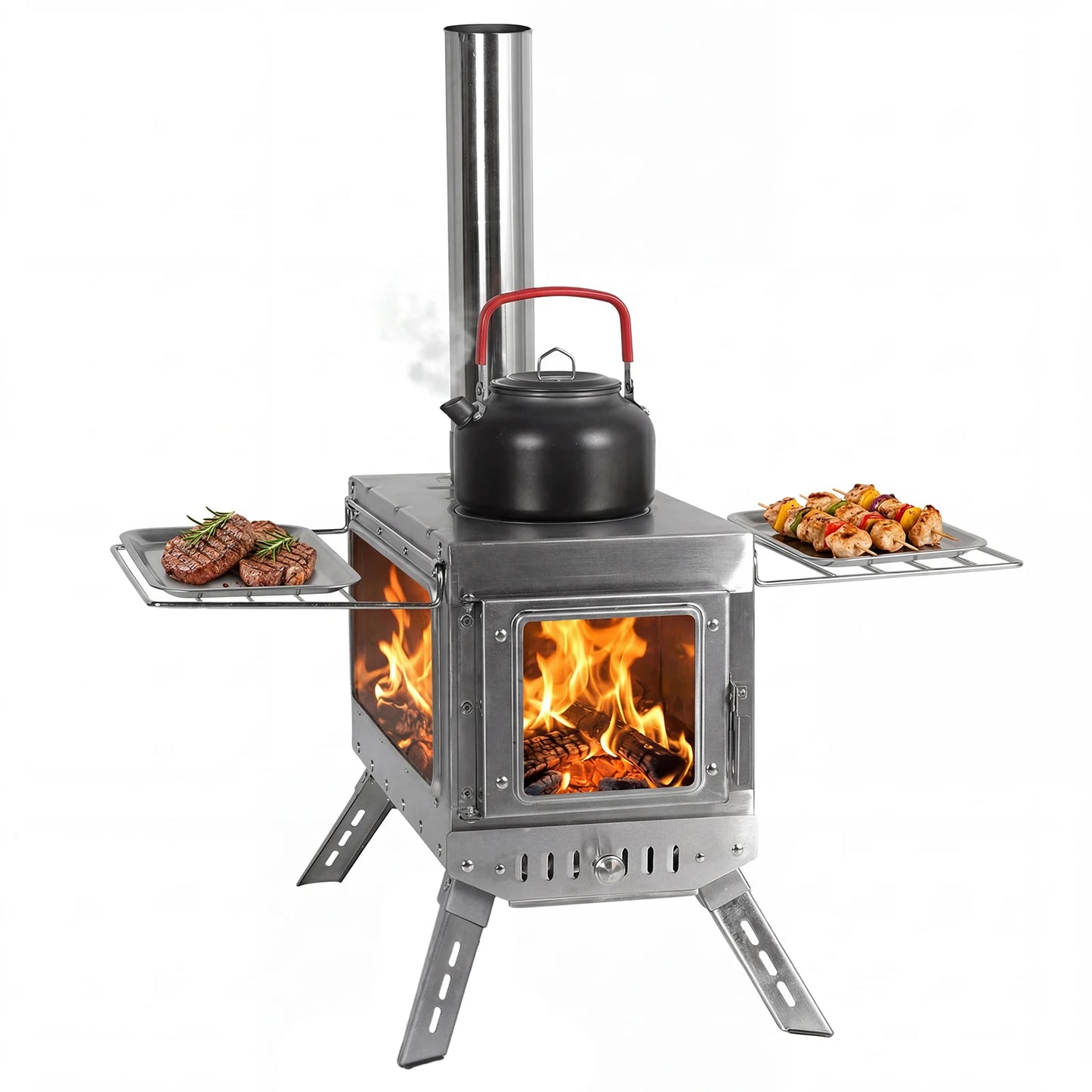 ATUOTIN Weatherproof Patio Heater With Chimney Pipe For Camping