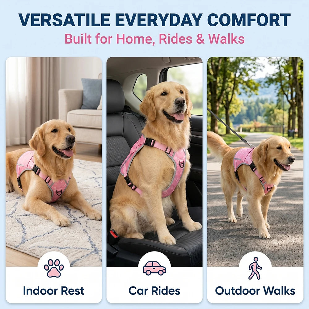 Cooling Vest For Dogs With Replaceable Cooling Packs, Lightweight