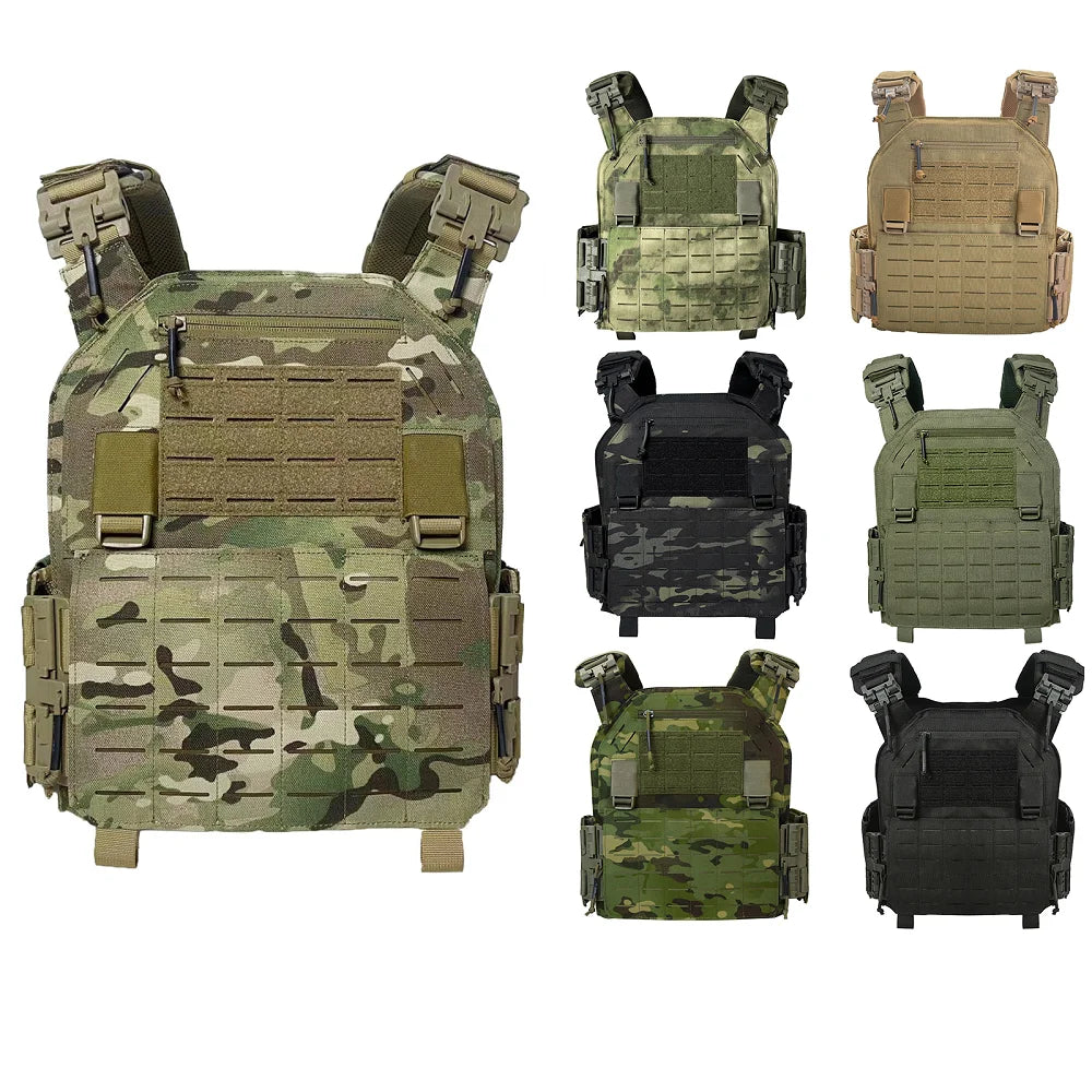 LAVC Modular Quick Release Plate Carrier Vest For Enhanced Protection