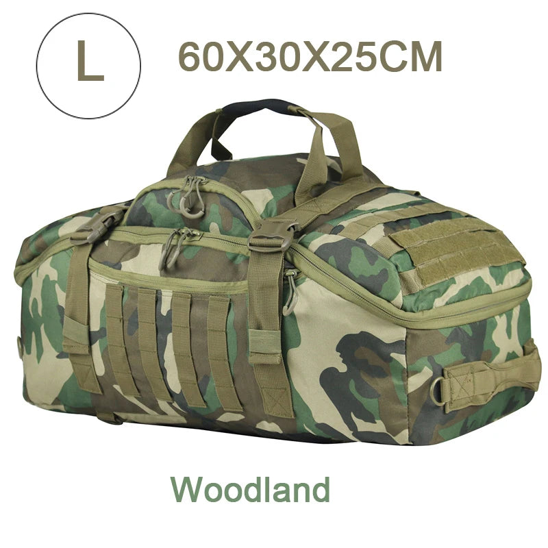 LQARMY Outdoor Tactical Backpack Molle Hiking Camping Bag