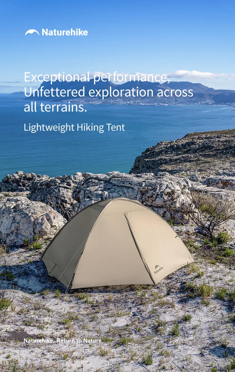 Naturehike Giling Pro 4 Seasons Dome Hiking Tent Camping Gear