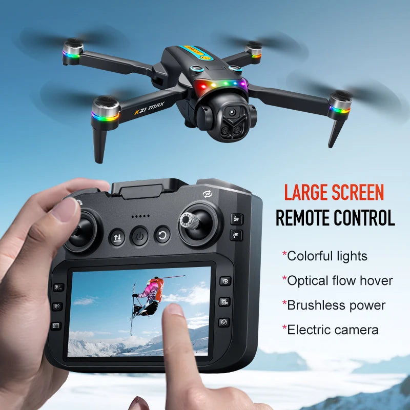 Max FPV Drone With Built In 4.3 Inch Screen Remote Controller