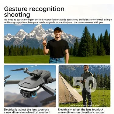 U6 Foldable 4K Drone With Screen Remote Controller