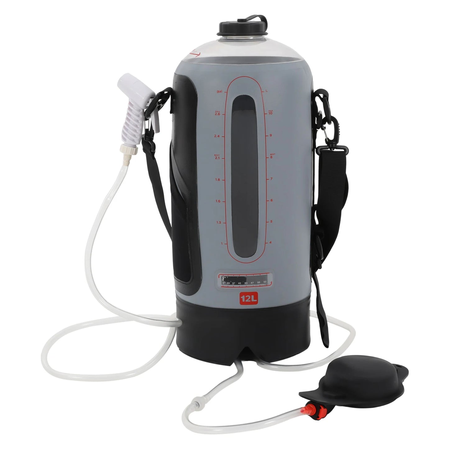 Bymaocar Portable Camp Shower With Air Pump