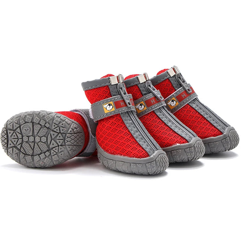 Hobbaggo Non Slip Breathable Dog Shoes With Warm Protection