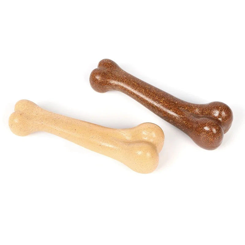 Natural Wooden Indestructible Dog Chew Toy For Puppies