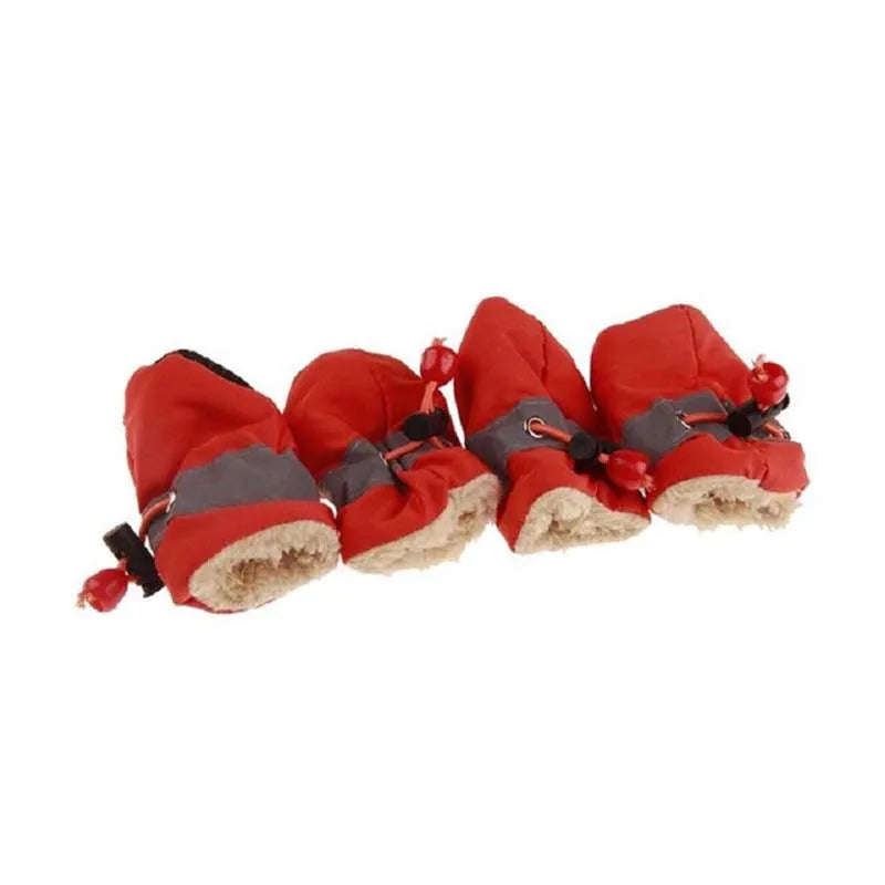 Waterproof Antiskid Soft Sole Puppy Dog Boots Winter Protection
