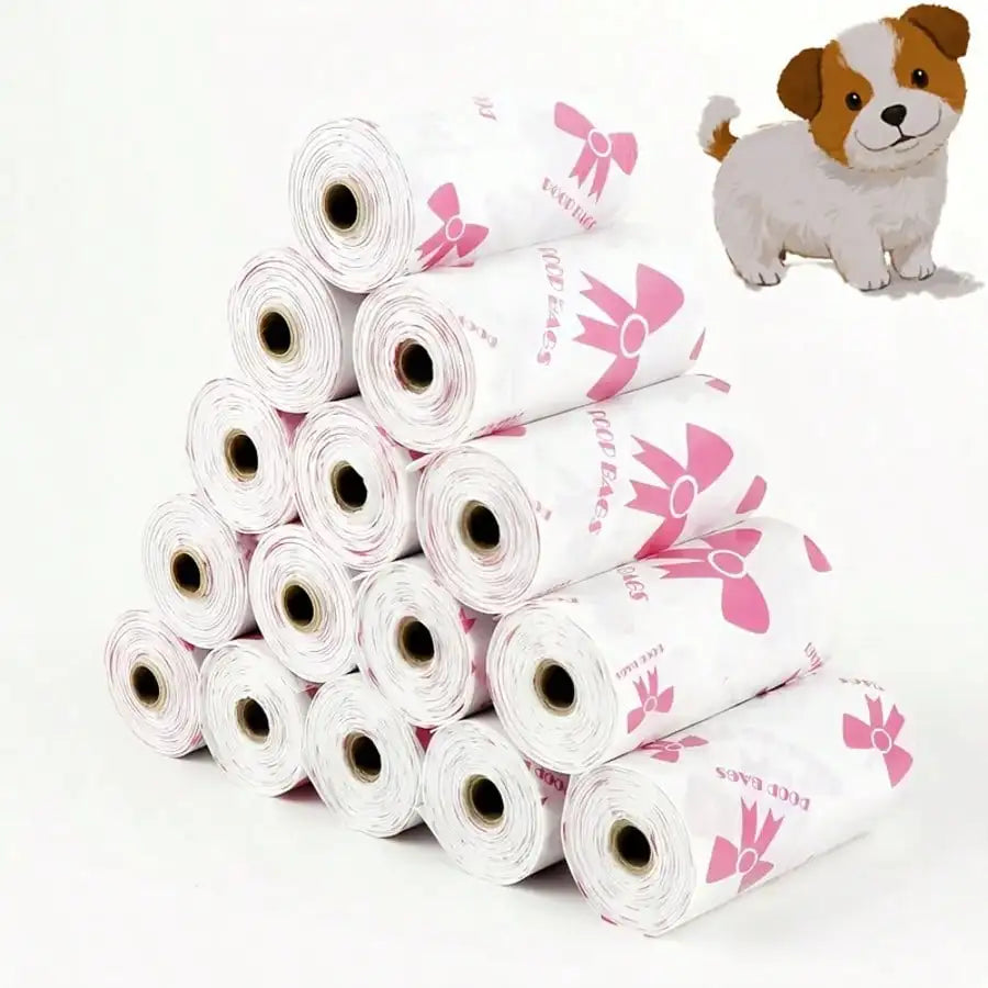 180 Count Super Thick Dog Poop Bags Leak-Proof For Pets