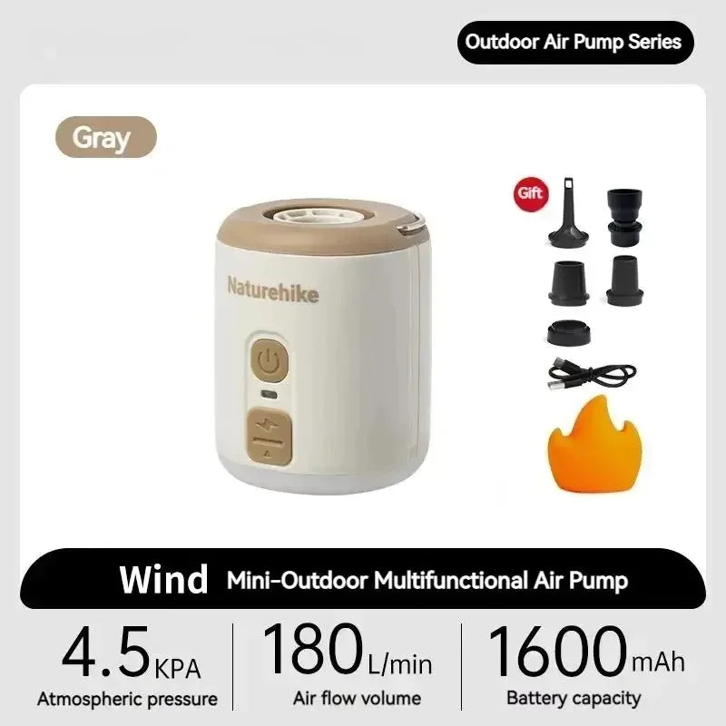 Naturehike Portable Multi Function Air Pump For Inflatable Mat