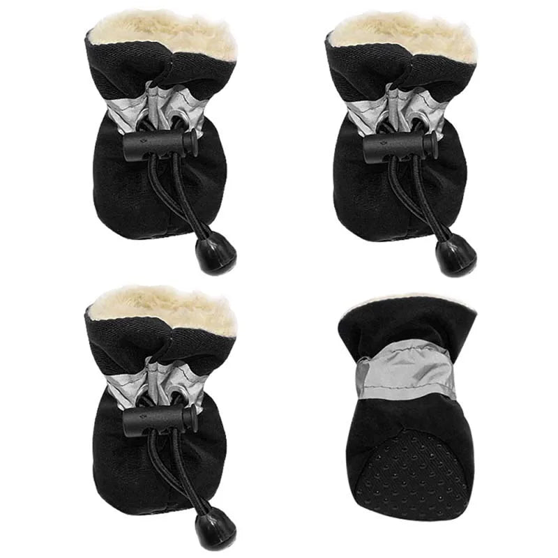 Waterproof Antiskid Soft Sole Puppy Dog Boots Winter Protection