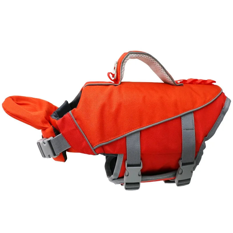 Dog Summer Life Jacket Safety Vest For Swimming And Surfing