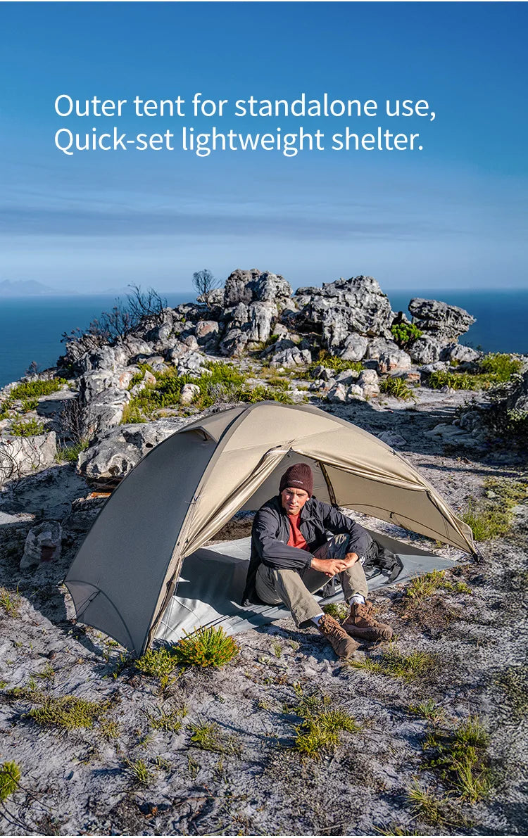 Naturehike Giling Pro 4 Seasons Dome Hiking Tent Camping Gear