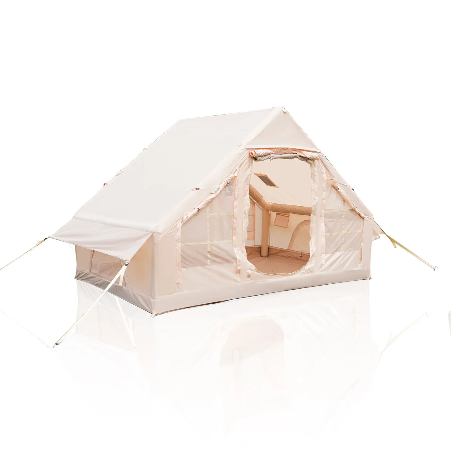 Camping Tent Chimney Window Waterproof Windproof 3 To 4 People