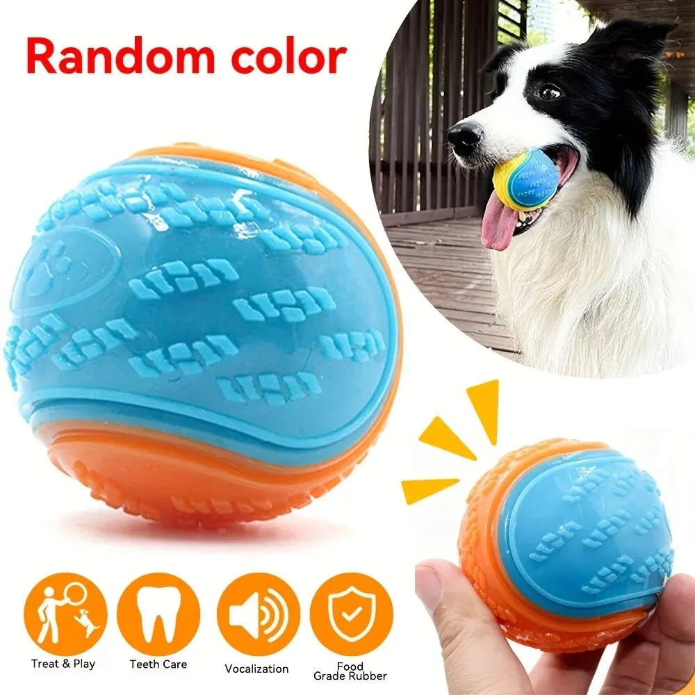 Durable Dog Ball Toy for Chewing and Interactive Play