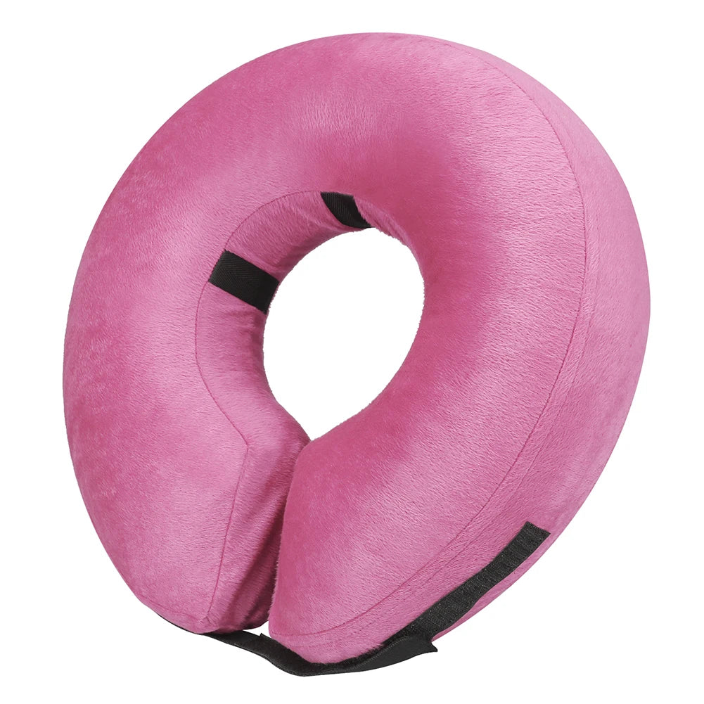 Inflatable Dog Recovery Collar Soft Protective Cone For Postoperative Care