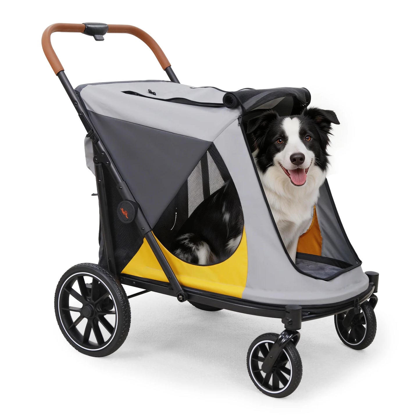 Foldable Pet Stroller for Dogs and Cats Travel in Comfort