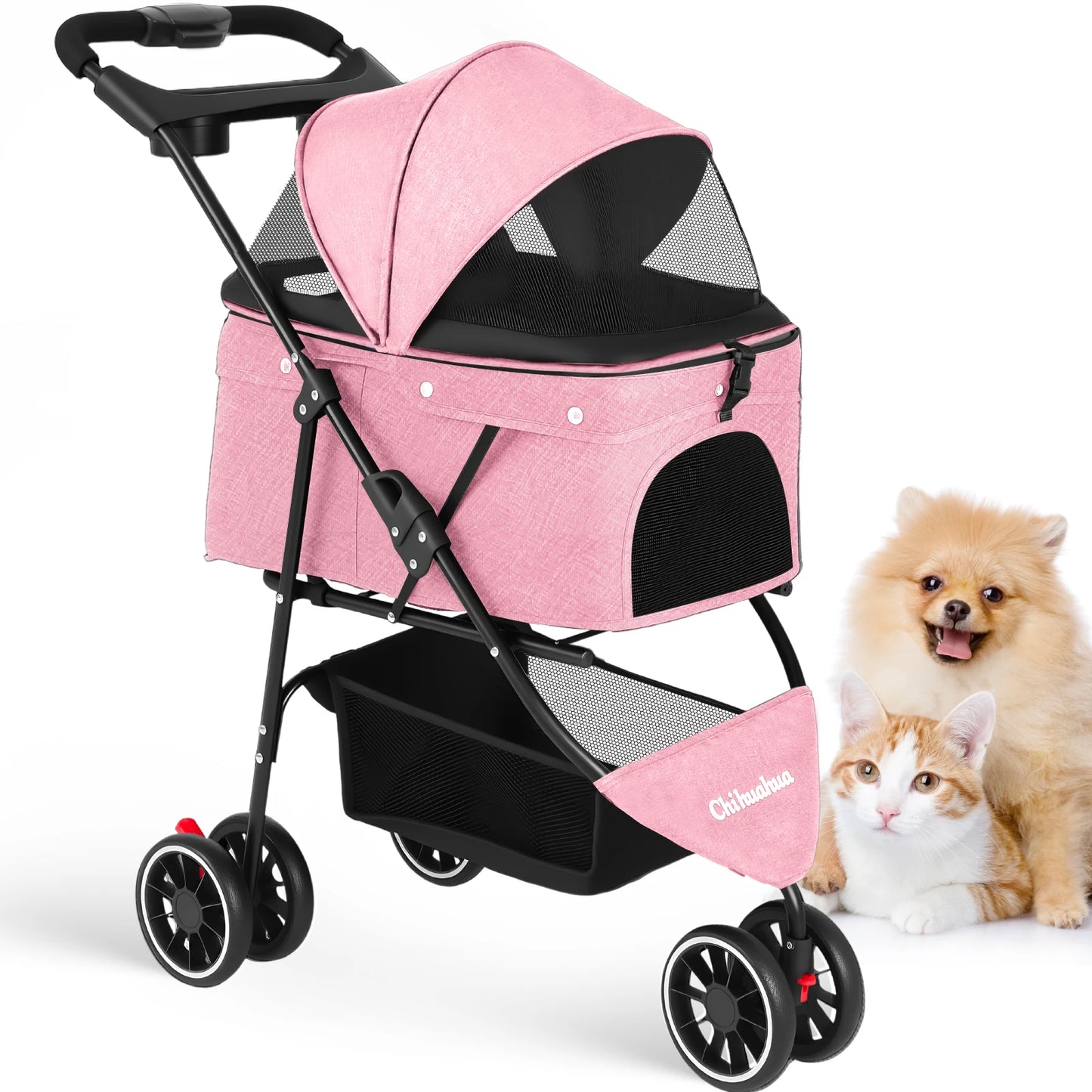 CHIHUAHUA Pet Stroller For Small And Medium Cats And Dogs