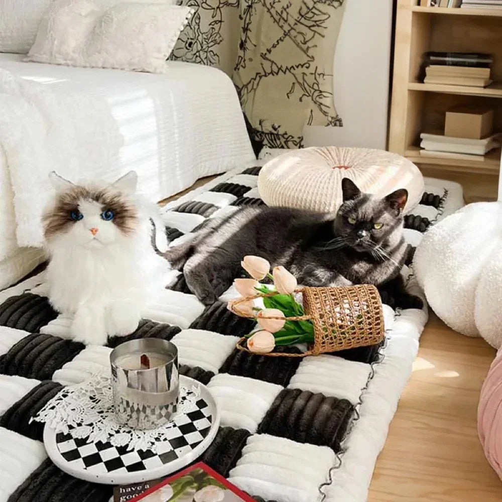 Dog Bed Warm Mat Anti Slip Car Seat Cover Cushioning