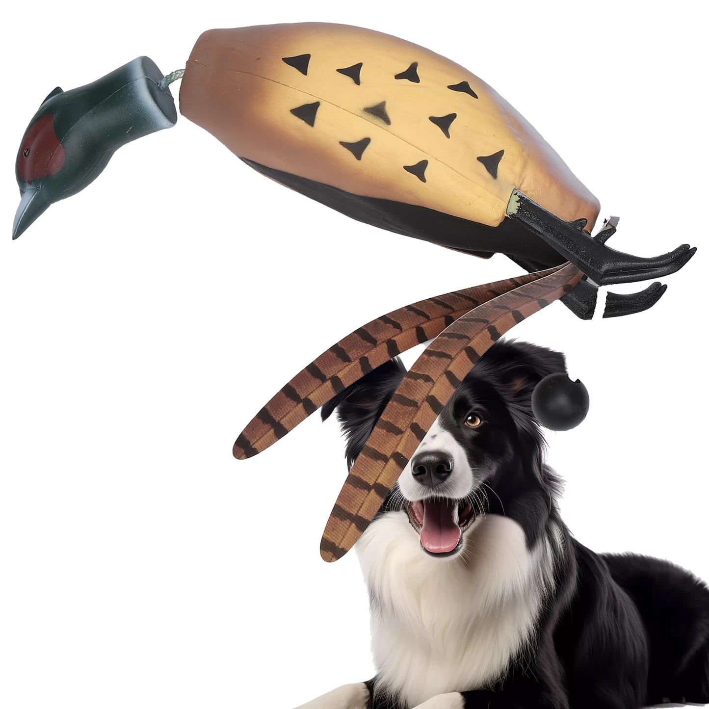 HiMISS Pheasant Dummy Bumper Toy for Retriever Training and Duck Recognition