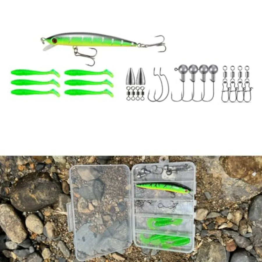 Carbon Fiber Telescopic Fishing Rods Spinning Reel Set Carrier