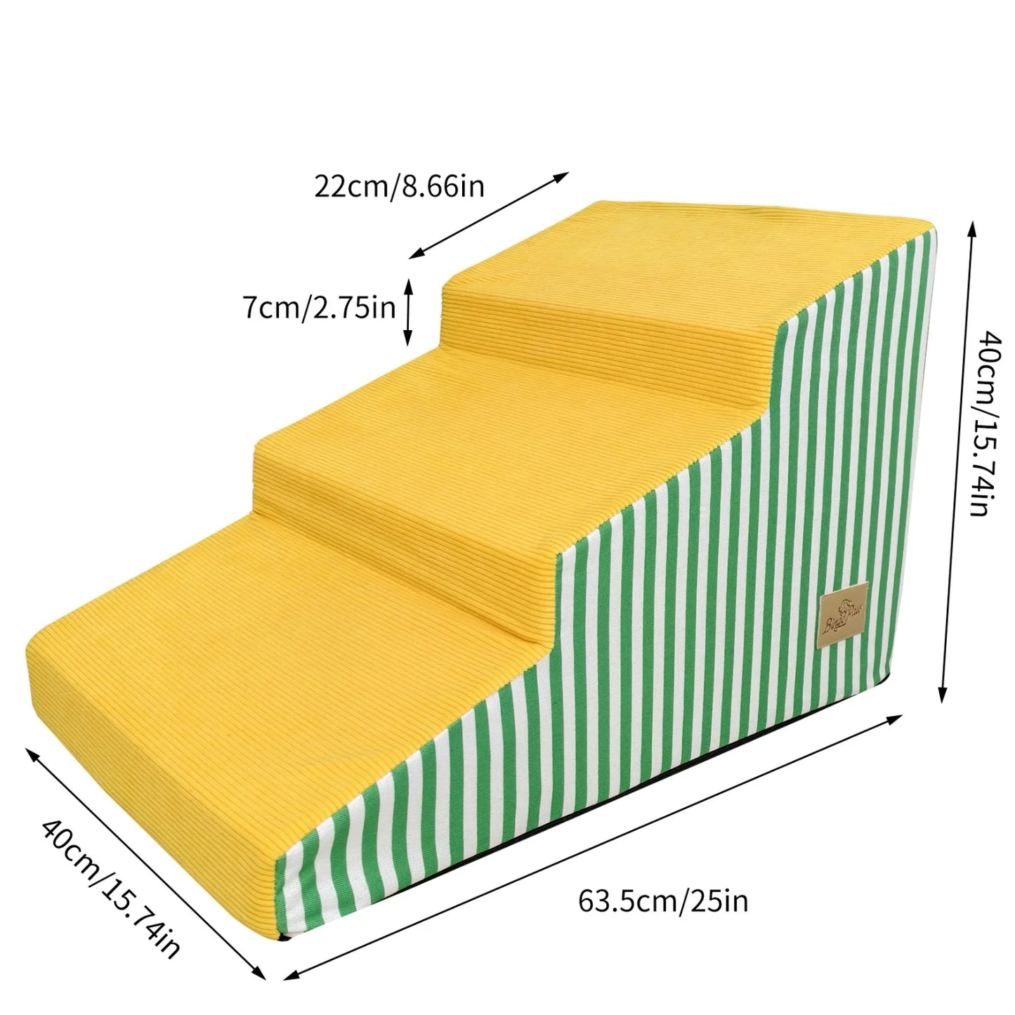 Dog Bed And Sofa Stairs With High Density Foam Ramp