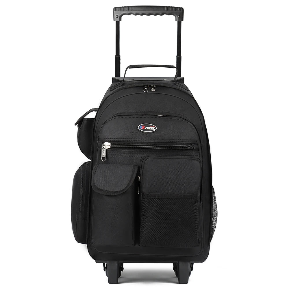 New York XPress Rolling Backpack With Wheels For Travel
