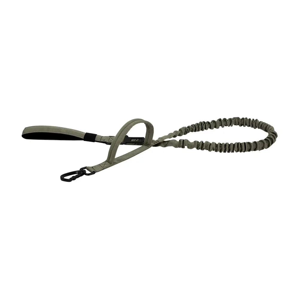 Adjustable Tactical Dog Leash With Dual Handles From Military Grade Nylon