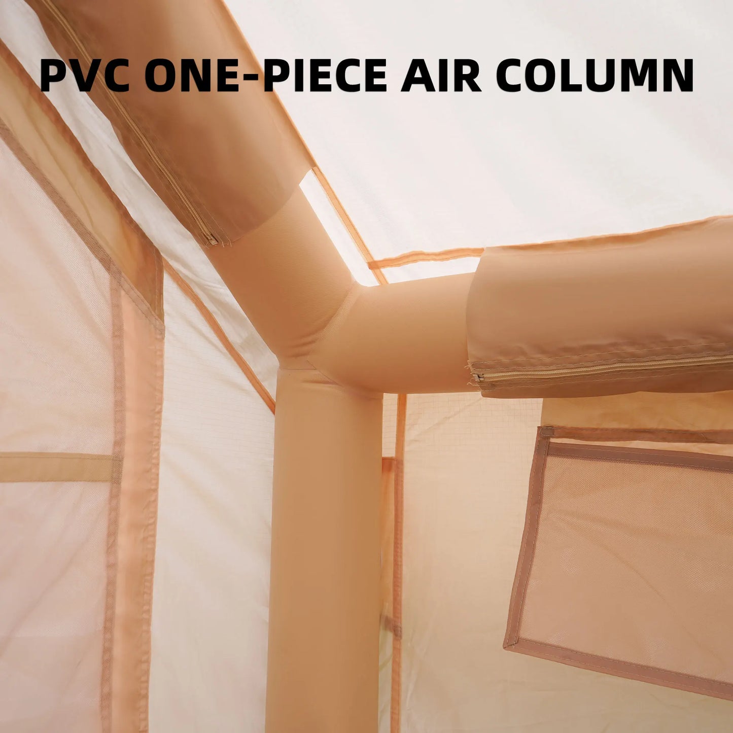 Camping Tent Chimney Window Waterproof Windproof 3 To 4 People