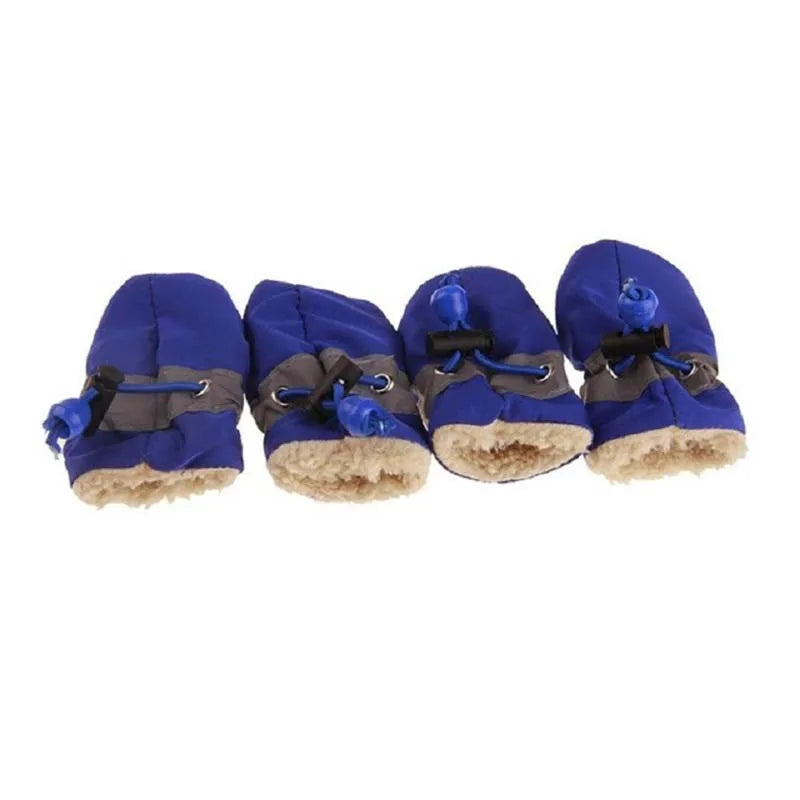 Waterproof Antiskid Soft Sole Puppy Dog Boots Winter Protection