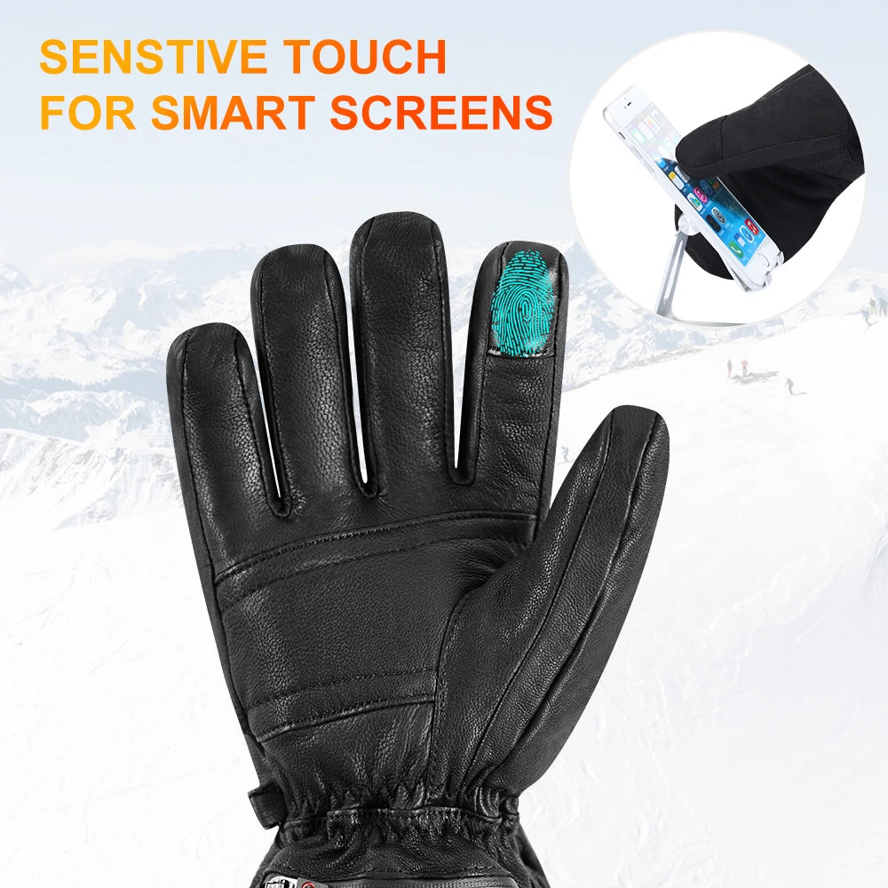 Savior Heat Electric Rechargeable Heated Gloves Outdoor Winter Sports