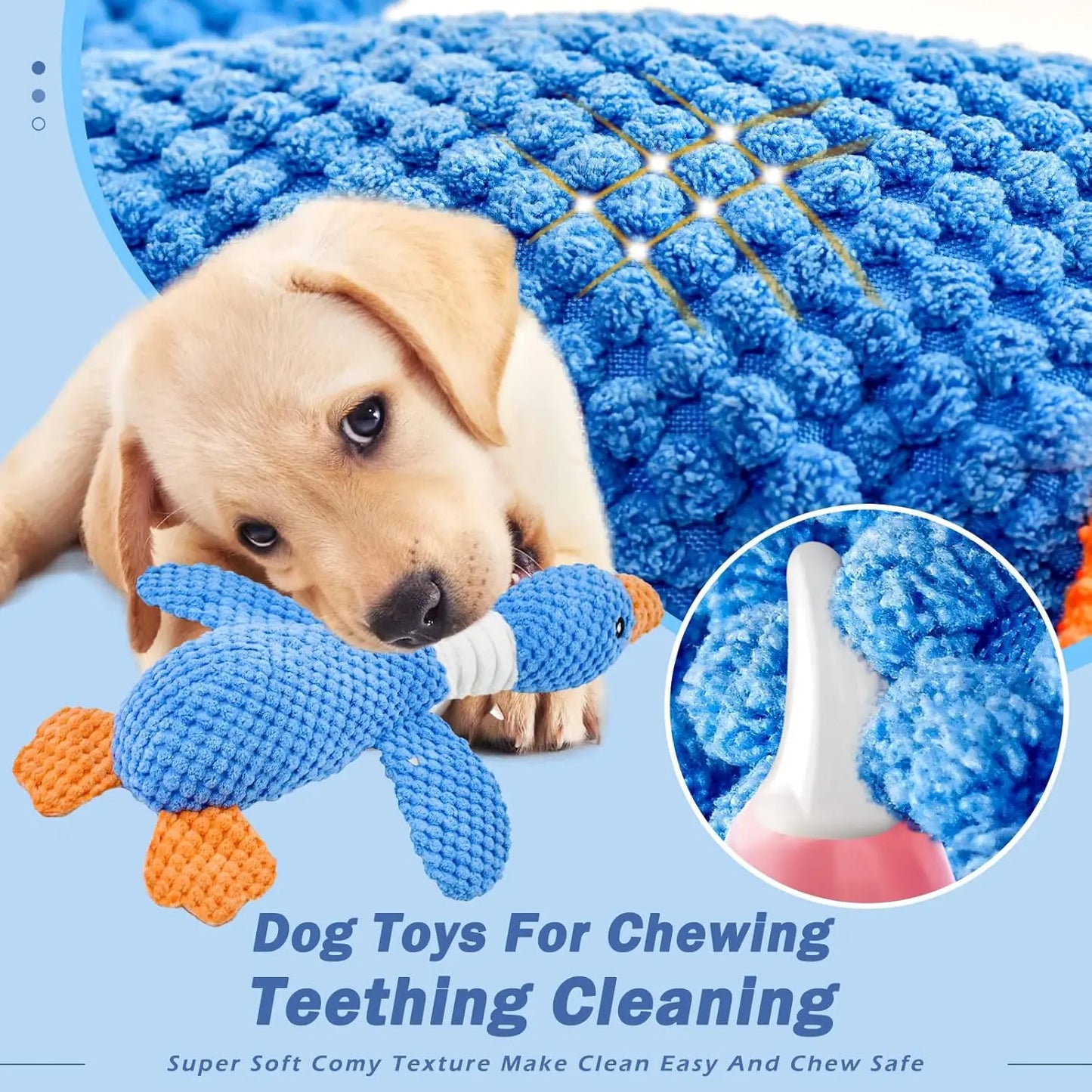 Goose Indestructible Dog Chew Toy for Aggressive Chewers