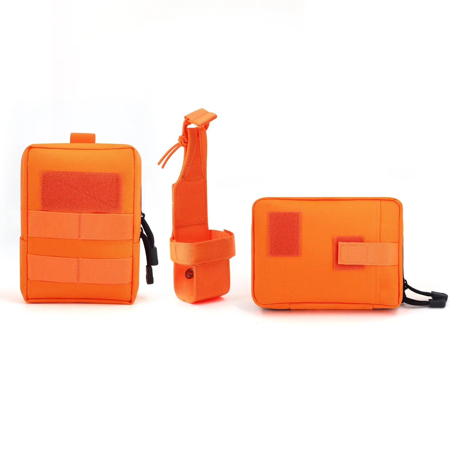 Dog Tactical Bags Set With MOLLE Pouches For Harness