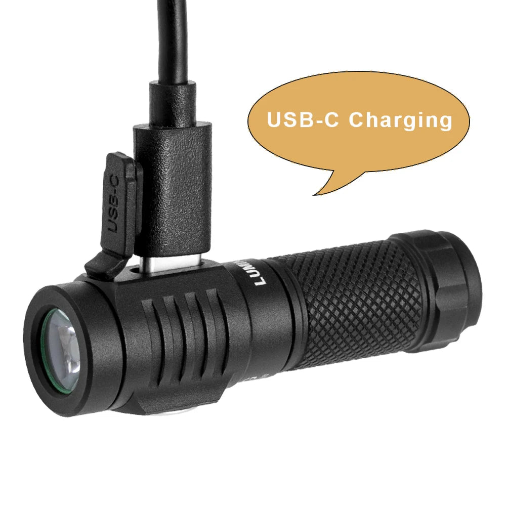 Lumintop Frog Keychain Flashlight USB-C Rechargeable 720 Lumens