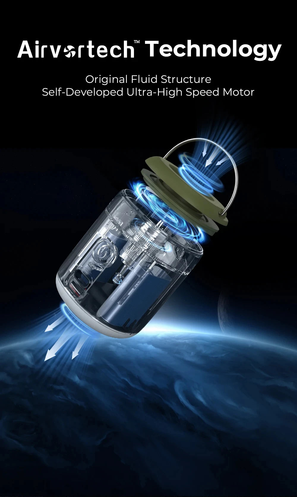 Tiny Air Pump With Magnetic Design And Camping Lantern