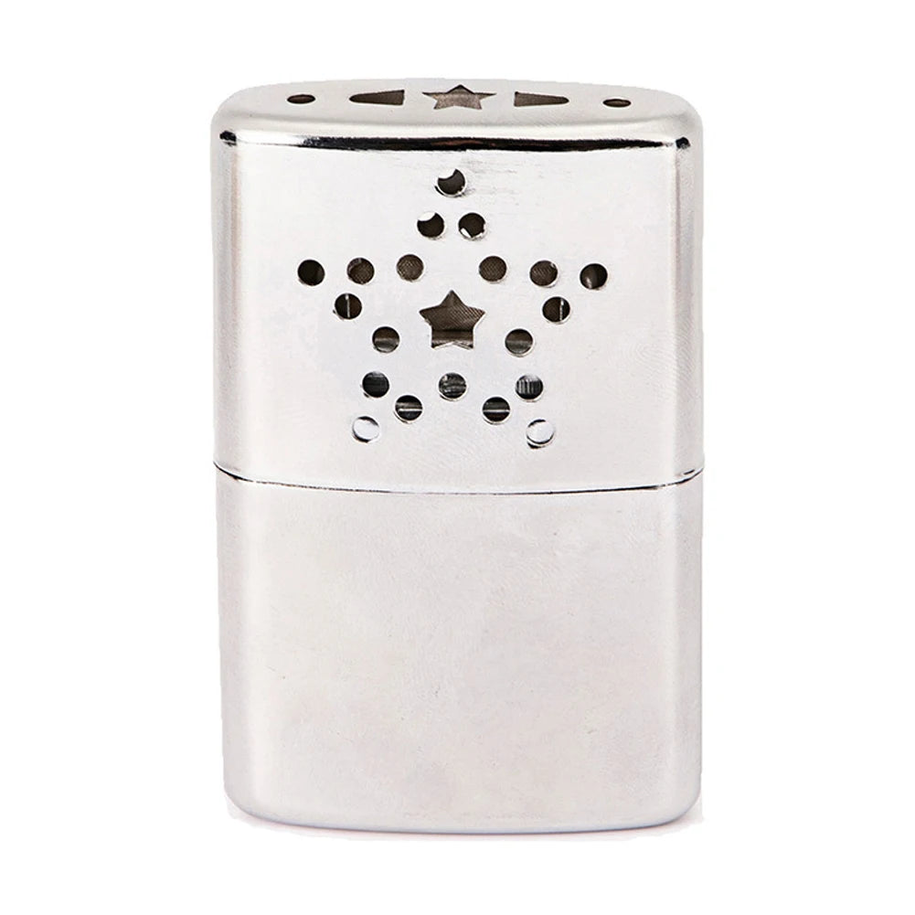 Apwikoger Refillable Catalytic Fuel Hand Warmer Portable Reusable Metal Alloy